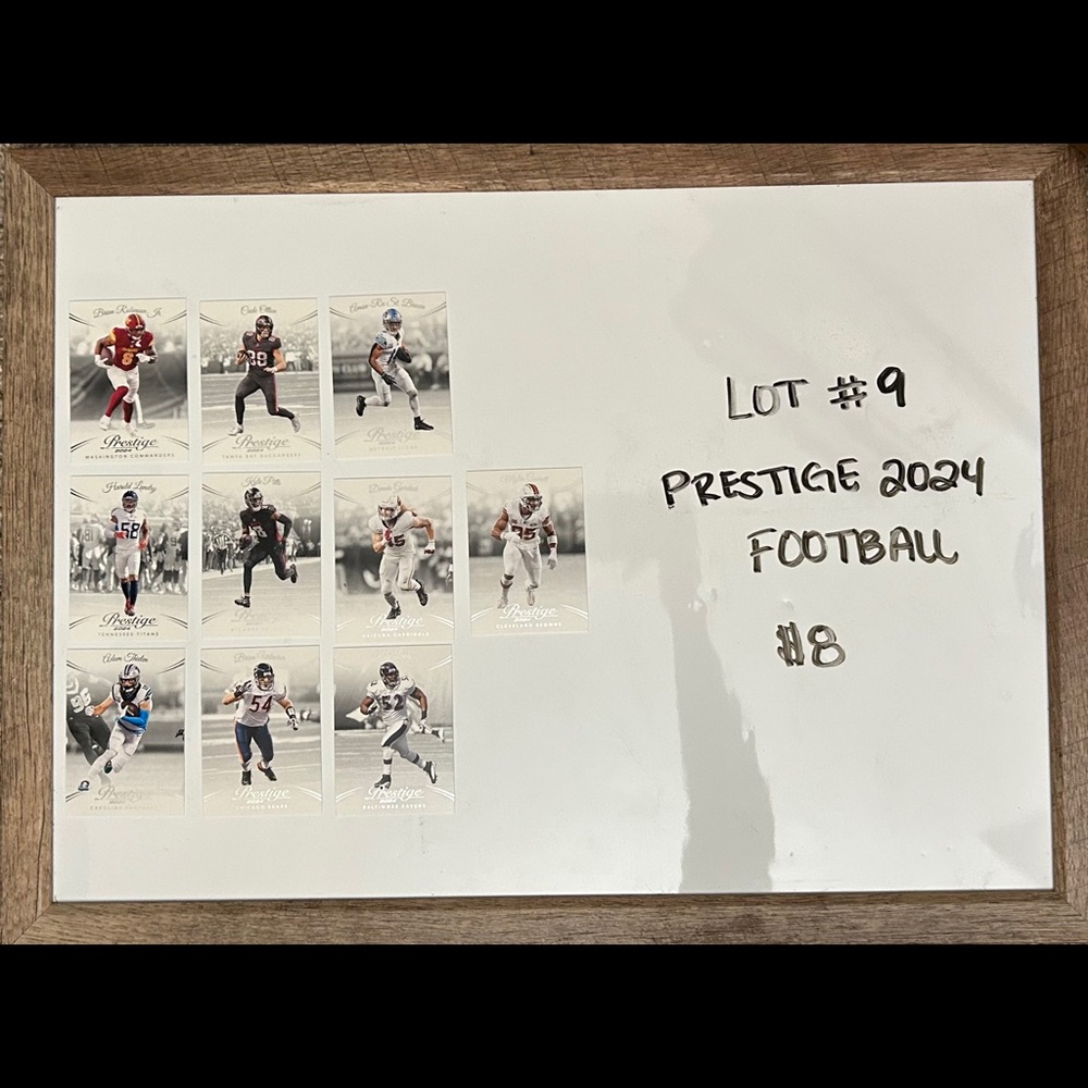 Prestige 2024 Football Trading Cards